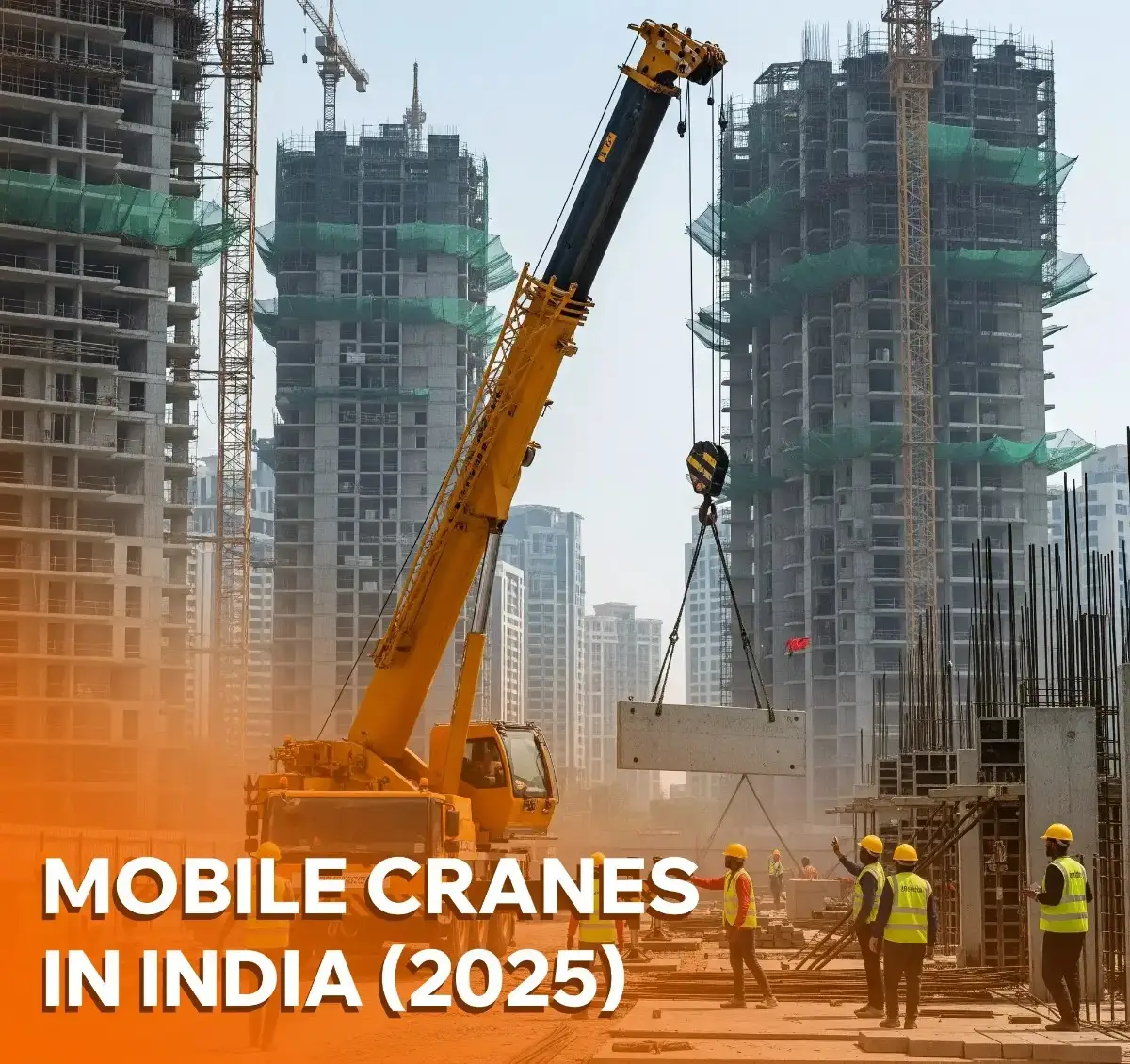 Why Mobile Cranes Dominate India’s Construction